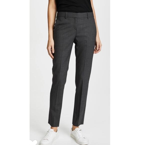 Theory Testra 2B Pants in Spring Navy Multi. - Picture 1 of 14